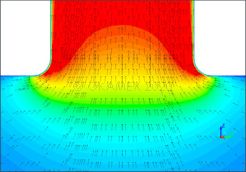 Bild CFD-Simulation Einstroemduese 1